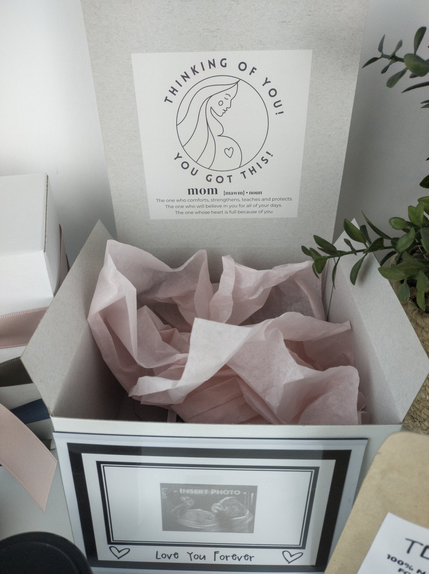 Mom to Be Pregnancy Gift, Maternity Congratulations - Wife, Best Friend, Daughter, Sister. Unique Gift for Expecting Mom, Pregnant, Gift Set