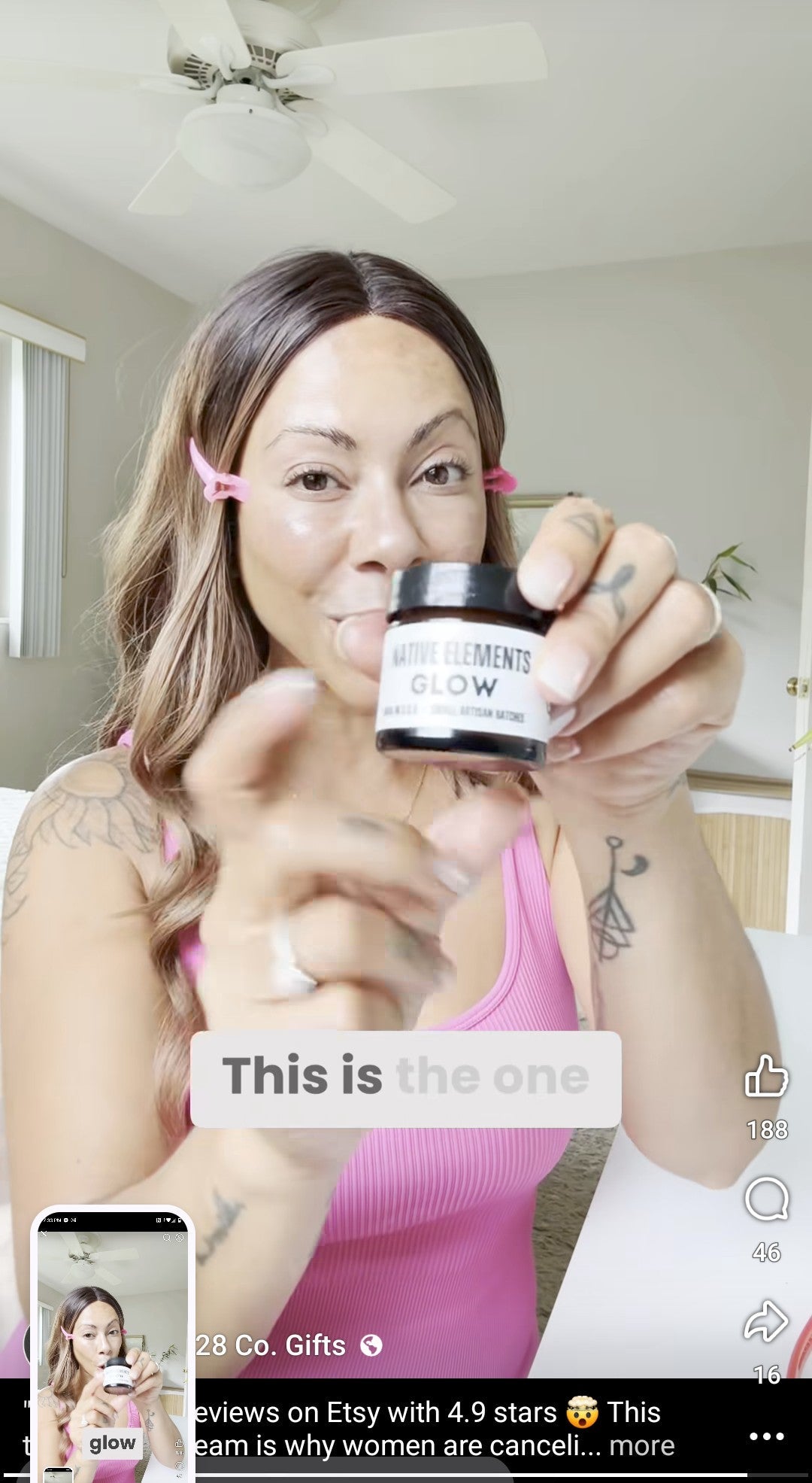 GLOW - Deeply Hydrates + Restores Radiance with 98% Grass - Fed Beef Tallow - No Cheap Filler Ingredients - Michigan Sourced & Made 🇺🇸 - TWELVE28CO