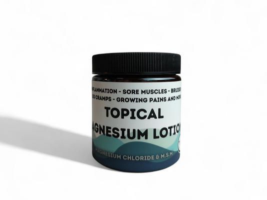 ORIGINAL Organic Magnesium Lotion - FRAGRANCE FREE - TWELVE28CO