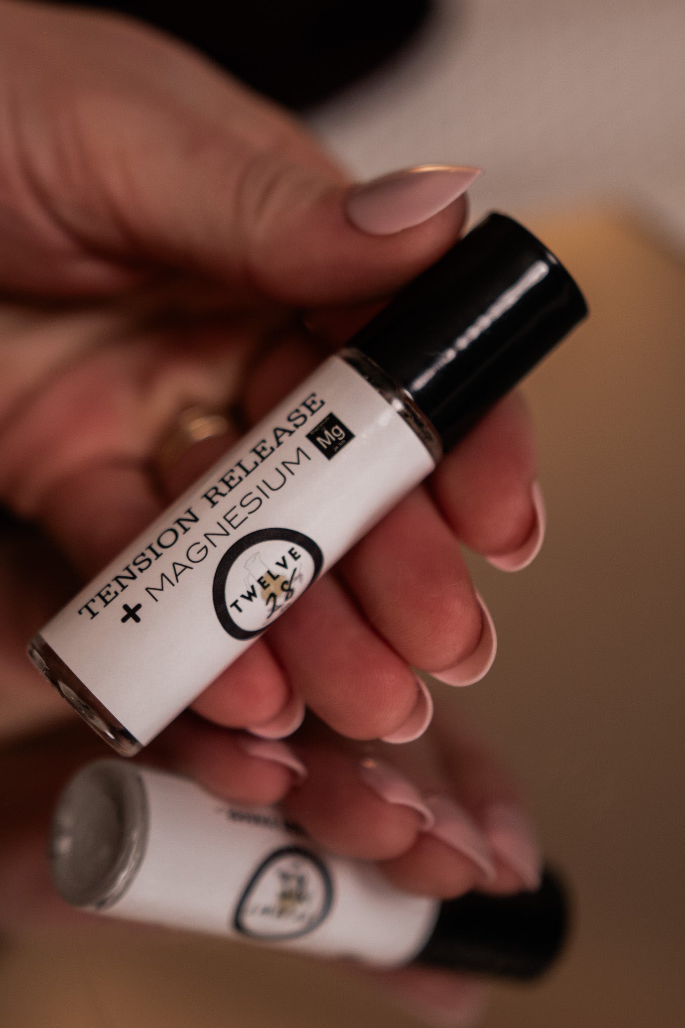 PREGNANCY & CHILD SAFE TENSION RELEASE MAGNESIUM ROLLER - NAUSEA, HEADACHE & MORE! NO ESSENTIAL OILS - TWELVE28CO