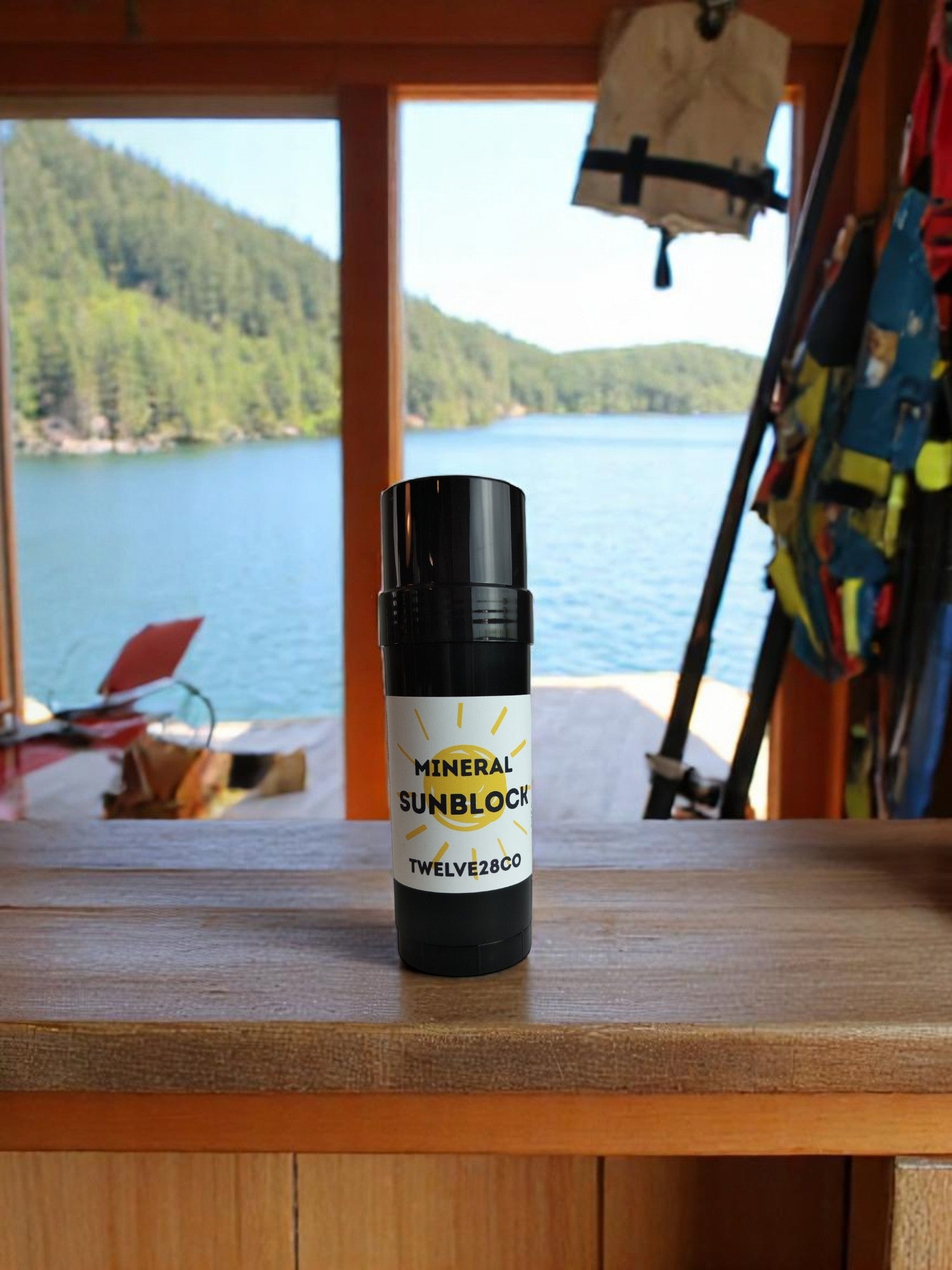 30% NON - NANO ZINC OXIDE MINERAL SUN BLOCK - TALLOW + COCONUT OIL + SHEA BUTTER BASED - TWELVE28CO
