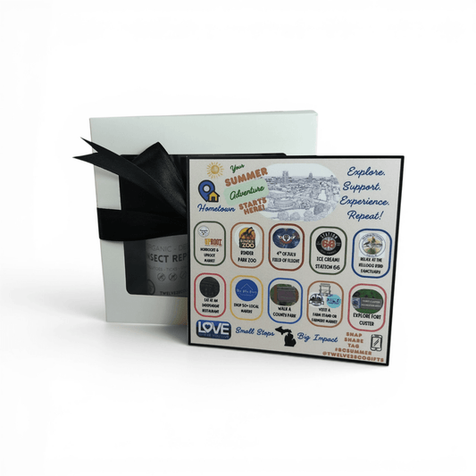 Battle Creek Ready Gift Set: Organic Sun Shield, Deet Free Insect Repellent & Clean Up Crew Hand Sanitizer– All in One Portable Kit - TWELVE28CO