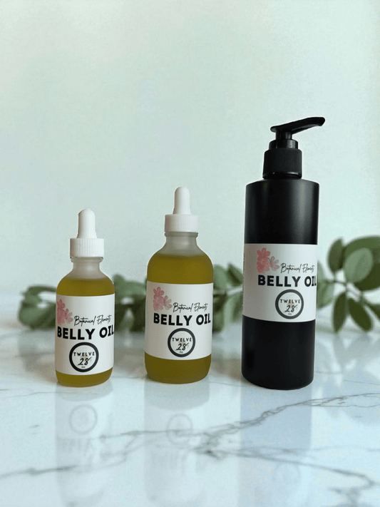 Botanical Elements Organic Belly Oil - With 100% Natural Rosehip Extracts - TWELVE28CO