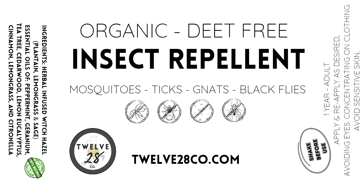 CAMPER KIT | Insect Repellent - Mineral Sunblock - Camp Roller - Clean Up Crew Spray | TWELVE28CO - TWELVE28CO