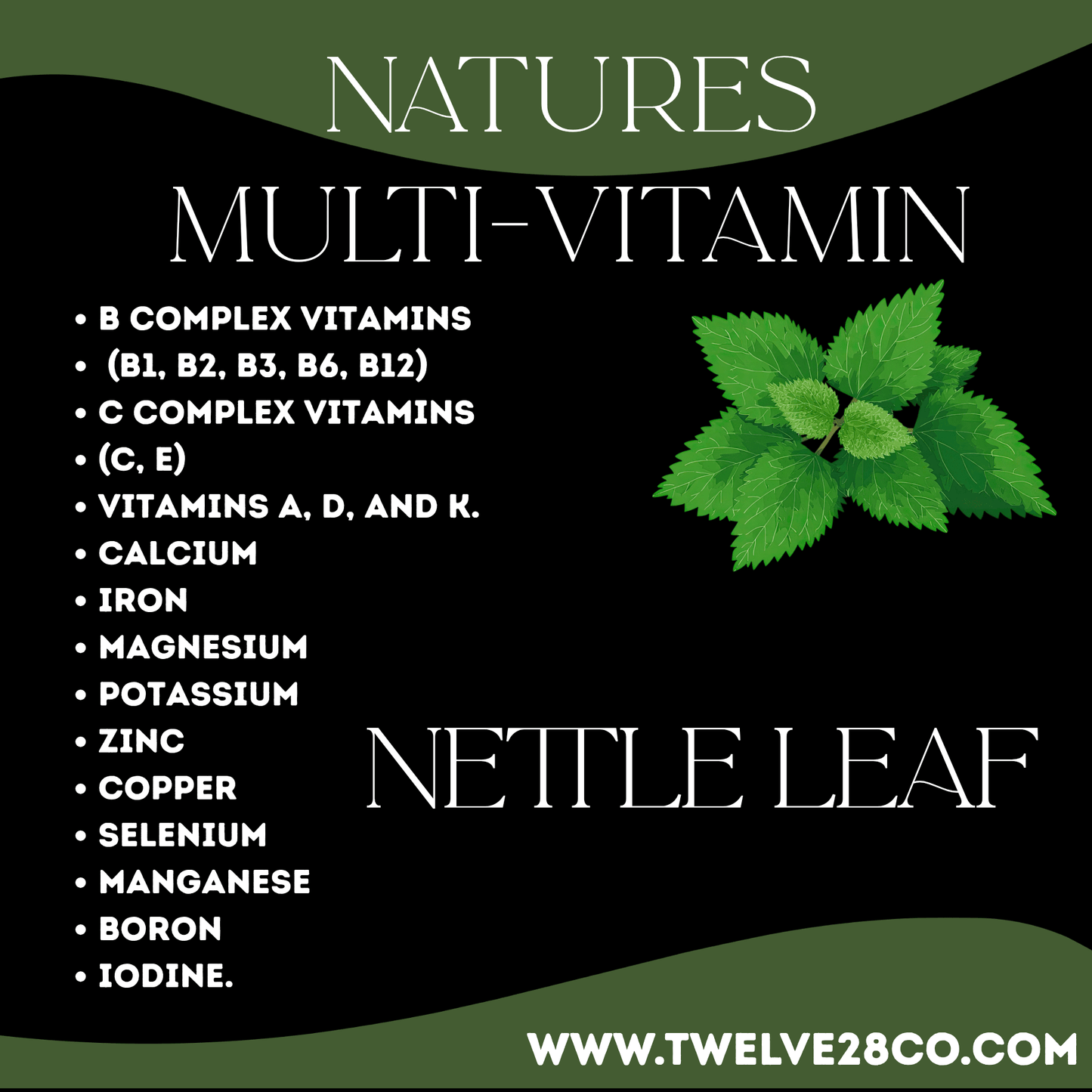 Daily Nourishment Sun Tea ✺ Plant - Based Vitamins + Minerals 🚫Caffeine Free - TWELVE28CO