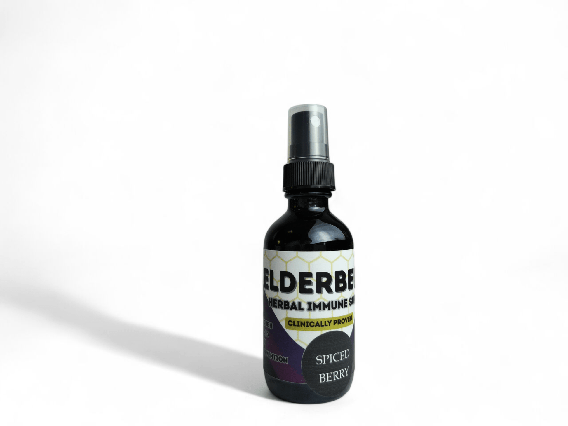 Elderberry Cough Spray - With Michigan Grown Elderberries & Raw Honey - TINCTURE - TWELVE28CO
