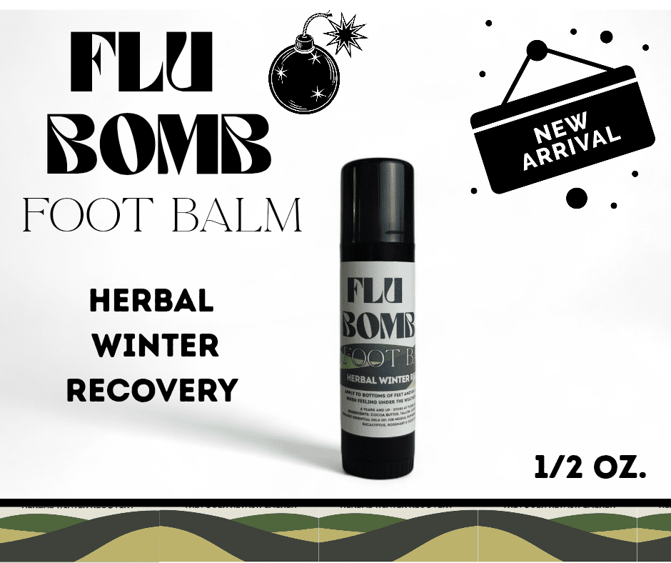 Flu Bomb - Foot Balm • Herbal Winter Recovery - TWELVE28CO