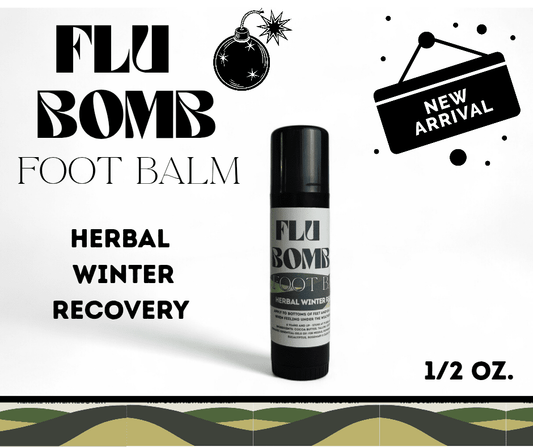 Flu Bomb - Foot Balm • Herbal Winter Recovery - TWELVE28CO