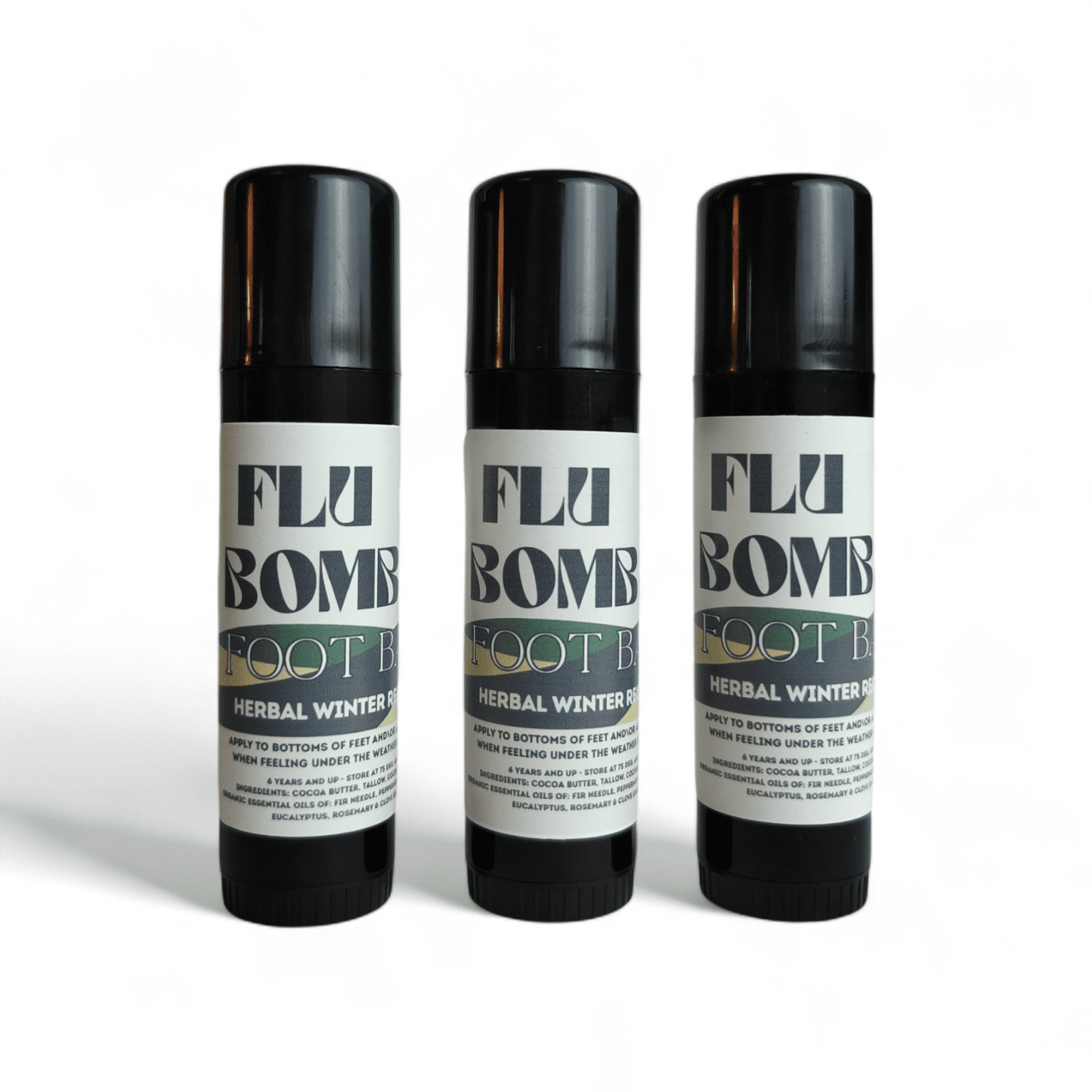 Flu Bomb - Foot Balm • Herbal Winter Recovery - TWELVE28CO