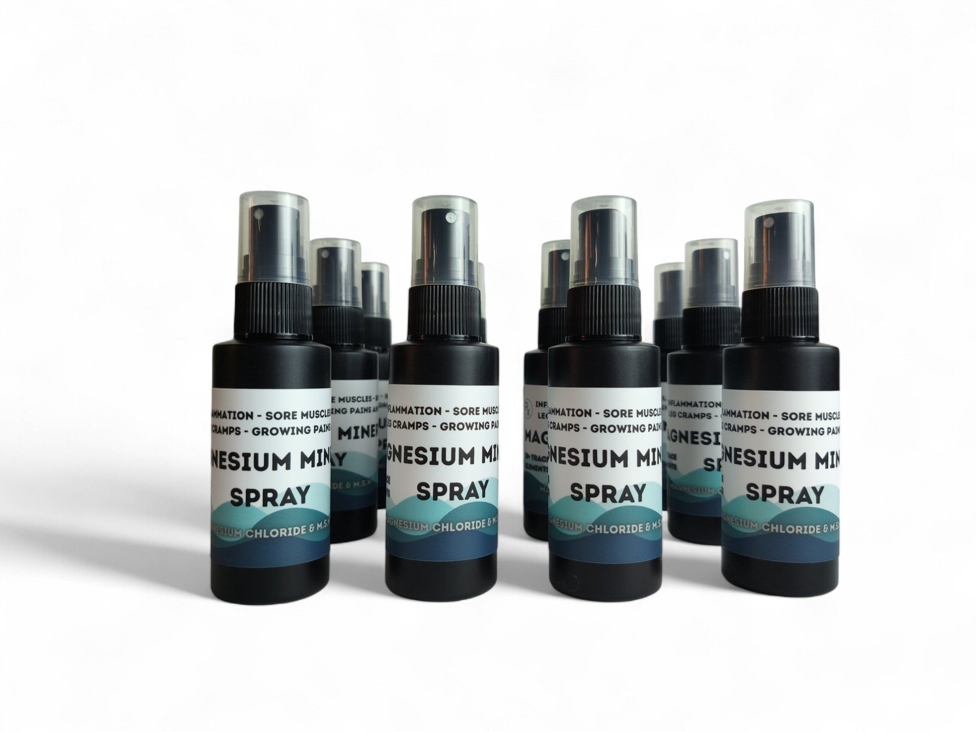 Magnesium Oil SPRAY 2 oz. Best Topical Magnesium | Sleep, Sore Muscles, Anxiety, Arthritis | Topical Magnesium Solution - TWELVE28CO