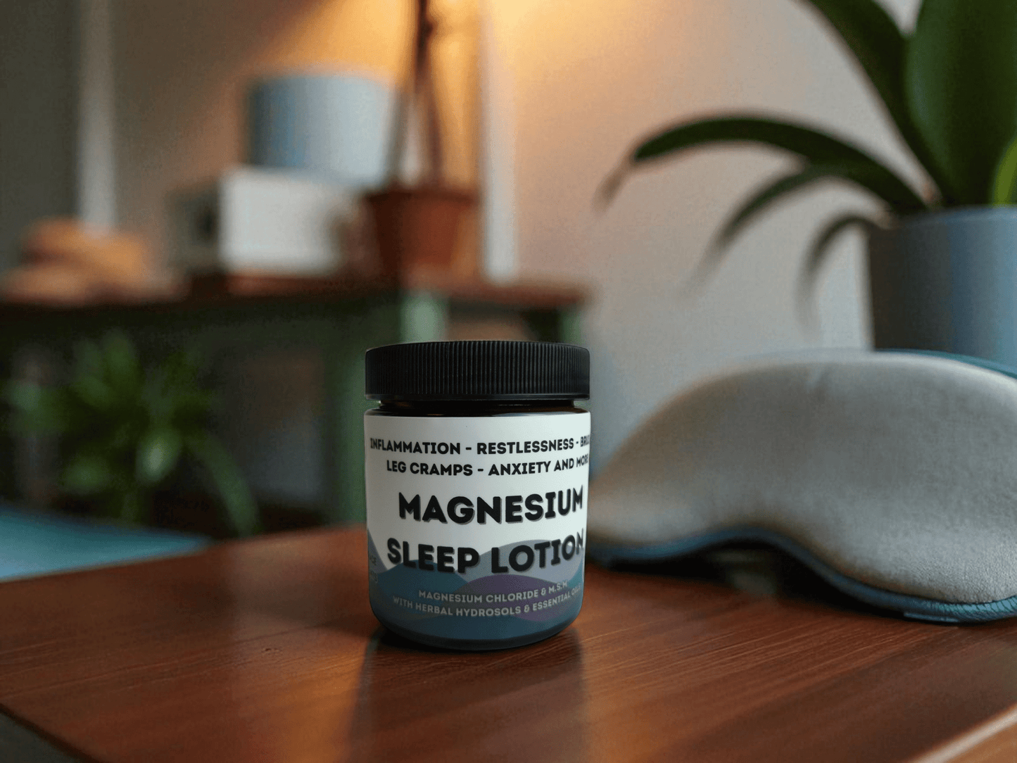 Magnesium SLEEP Lotion - Hydrosols & Herbs + 20 Essential Minerals - TWELVE28CO