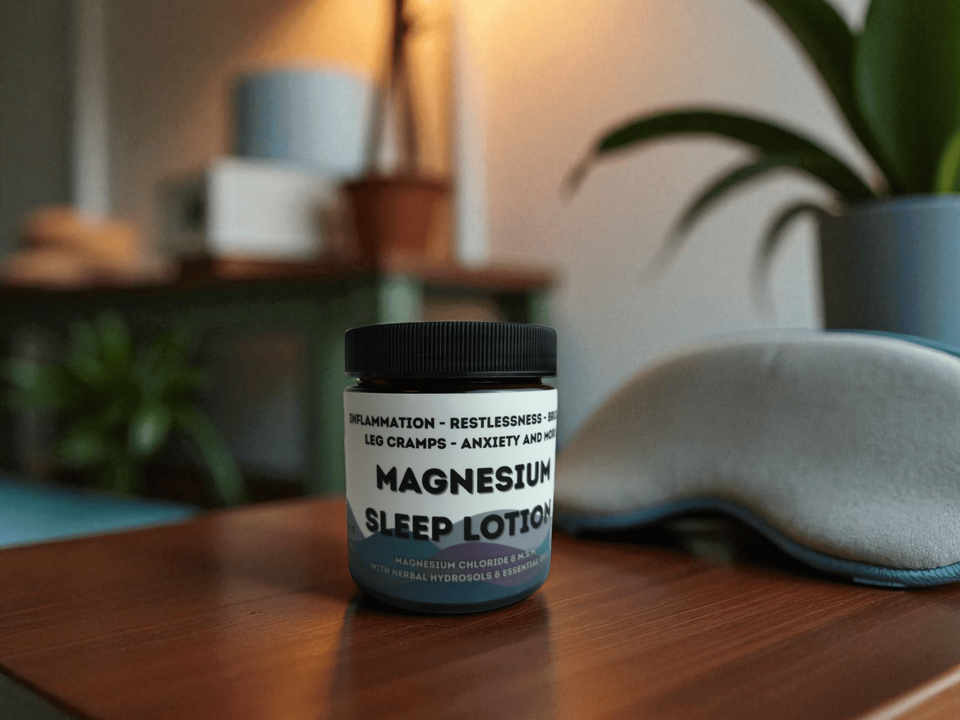 Magnesium SLEEP Lotion - Hydrosols & Herbs + 20 Essential Minerals - TWELVE28CO