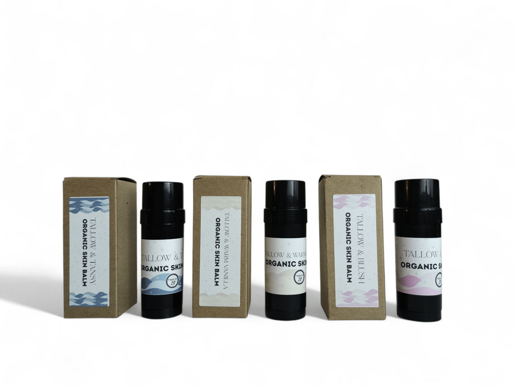 ORGANIC TALLOW & COCOA BUTTER SKIN BALM - HOLIDAY COLLECTION - TWELVE28CO