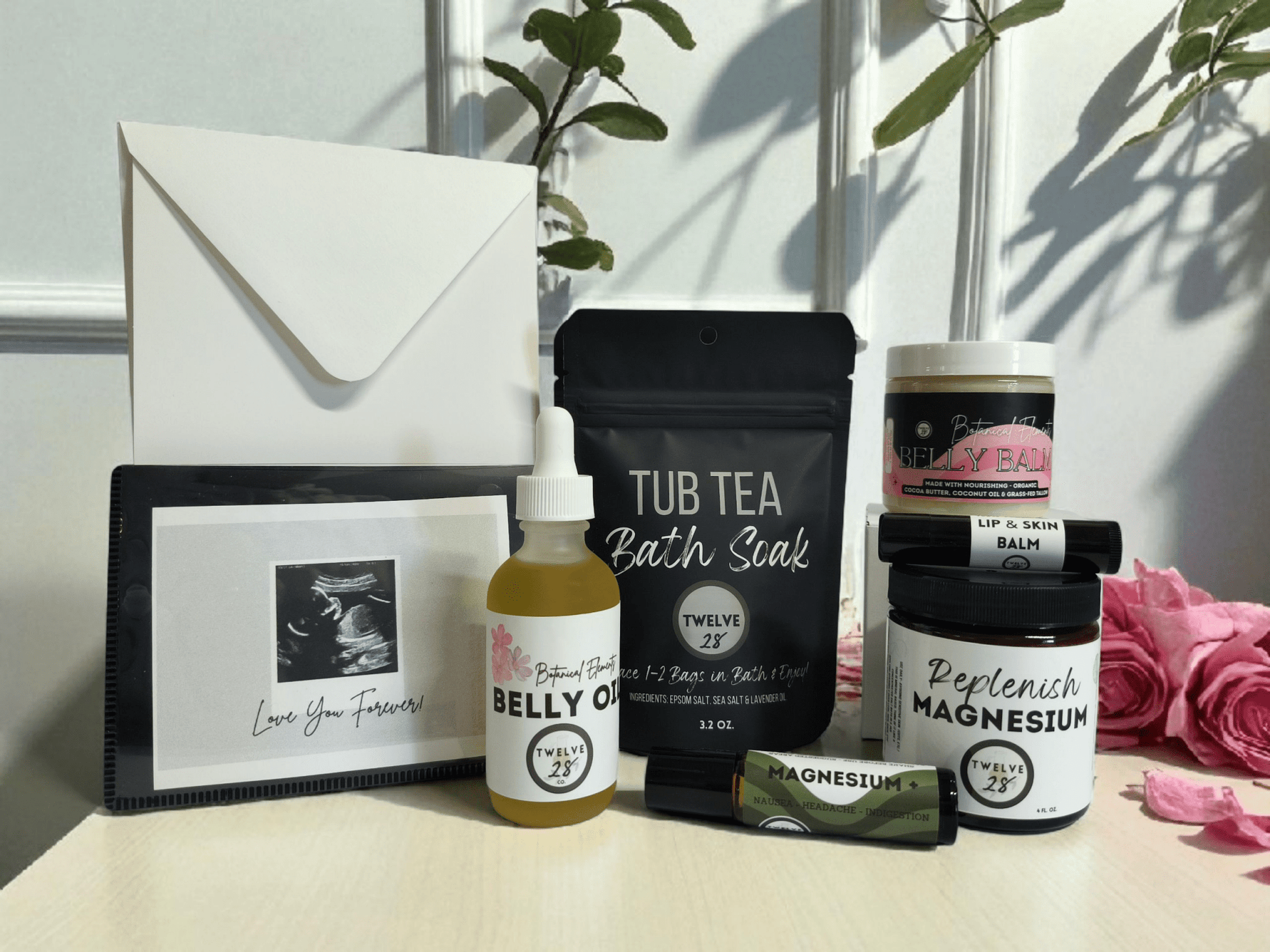 Pregnancy Self Care Gift - Thoughtful & Natural ✨ Comfort Essentials for Mom to Be - TWELVE28CO