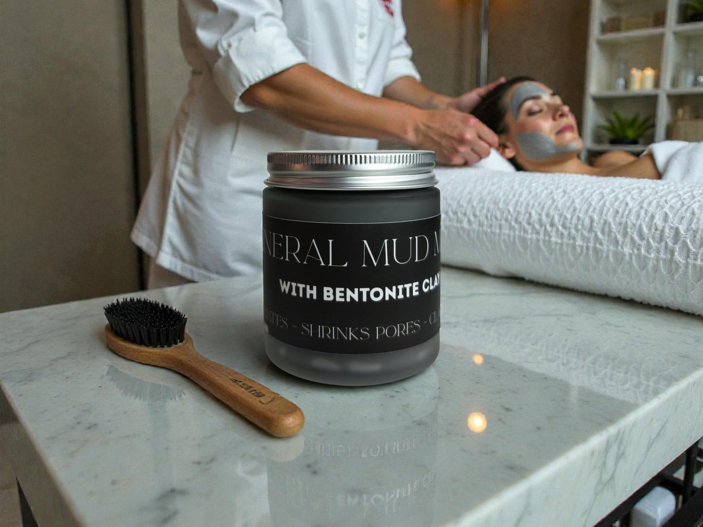 Purifying Mineral Mud Mask With Bentonite Clay – Armpit Detox, Rash Remedy & Exfoliant - TWELVE28CO