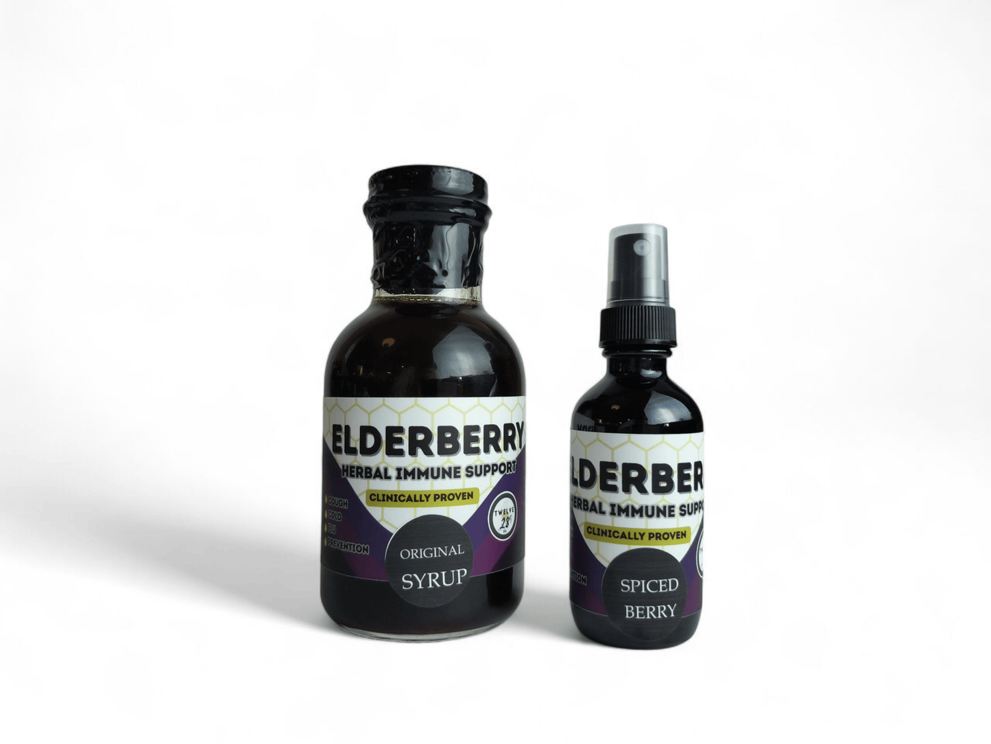 Traditional Elderberry Syrup - Original Elder N Honey Co. Elderberry Syrup 8 oz. 16 oz. Elderberry Organic - Michigan Honey. - TWELVE28CO