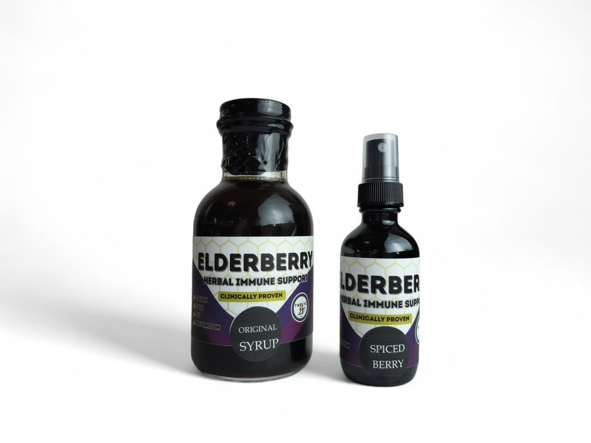 Traditional Elderberry Syrup - Original Elder N Honey Co. Elderberry Syrup 8 oz. 16 oz. Elderberry Organic - Michigan Honey. - TWELVE28CO